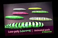 Green Worm's (lowpoly)