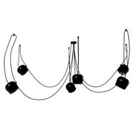 Floss Aim Black MOdern Chandelier