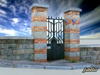 Gate 03 3D Model