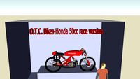 O.T.C.-BIKES-Honda 50cc race version(2 escapes)