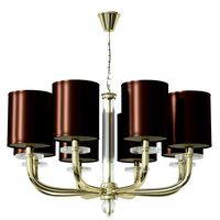 Gold Chandelier Omaha Clear crystal (337300)