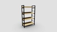 Cookie and Cream Bookcase