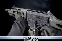Heat 772 Assault Rifle With Hands