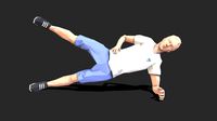 Side Plank With Leg Raise Exercise