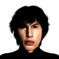 Adam Driver 3D Rigged model ready for animation