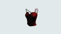 3 Sphagetti Shoulder Straps Top