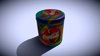 Coke Tins (90's Pattern)
