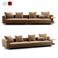 Minotti Connery Leather Sofa (337433)