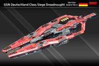 Spaceship GSN Deutschland Class Siege Dreadnought