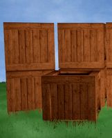 Crate 3D Model
