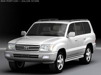 Toyota Land Cruiser 2006 3D Model