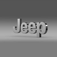 Jeep Logo 3D Model