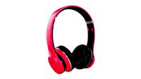 Headphones Bluetooth Red