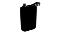 Flask liquor stainless steel 08 open