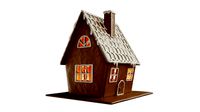 Gingerbread cookie house 001
