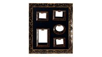 Wall frame decoration with photo frames