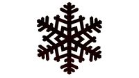 Wooden Snowflake