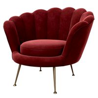 Eichholtz Red Trapezium armchair  (337892)