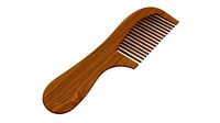 Hair comb wooden type 4