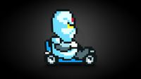 SMK150 - Super Pixel Kart TMNT Ice Foot Soldier