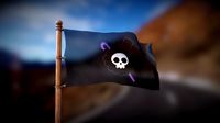 One Piece - Brook Pirate Flag - Jolly Roger