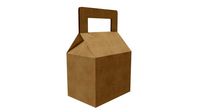 Tapered carrying box