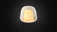 Nook PET Felt Lounge Chair by De Vorm