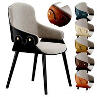 Nordic Artificial Leather Dining Chair (338281)