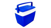 Cooler box with handle