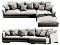 flexform magnum chaise lounge