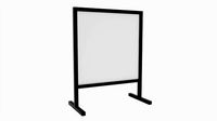 Advertising display stand mockup 06
