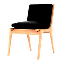 1509 Stellar WorksRén stoel eiken onderstel naturel Caress chair (338422)
