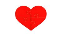 Jigsaw puzzle heart 01