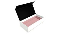 Magnetic paper gift box 01 open