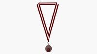 Sports medal mockup 05