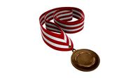 Sports medal mockup 08