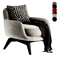 BELT Fabric armchair By Minotti (338532)