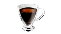 Glass Transparent Coffee Mug With Handle 03