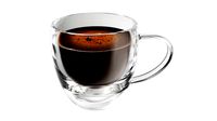 Glass Transparent Coffee Mug With Handle 05