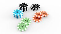 Casino Chip Stacks 02
