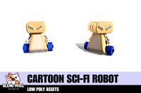 Cartoon Sci-Fi Robot