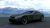 Mercedes Benz SLR McLaren at Unbelievable Price 3D Model
