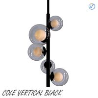 Cole Vertical Black Chandelier (338797)