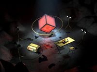 Fantastic Sci-fi Scientific Research Laboratory in a Cave (338632)