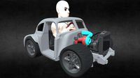 Dom's Fleetliner 3D print model - CHIBICAR No.27