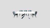 Marble Dining Set