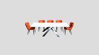 Marble Dining Set