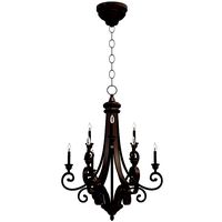 Quorum Nine Light Chandelier (338848)