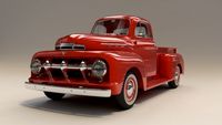 1951 Ford F1 Pickup Truck 3D Model