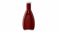 Barbecue Sauce In Glass Bottle 04